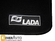 Тканный шеврон логотип Lada (Лада)