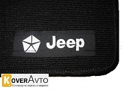 Тканный шеврон логотип Jeep (Джип)