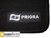 Тканный шеврон логотип Priora (Приора)
