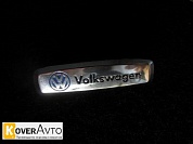 Металлический логотип Volkswagen (Фольксваген) цветной